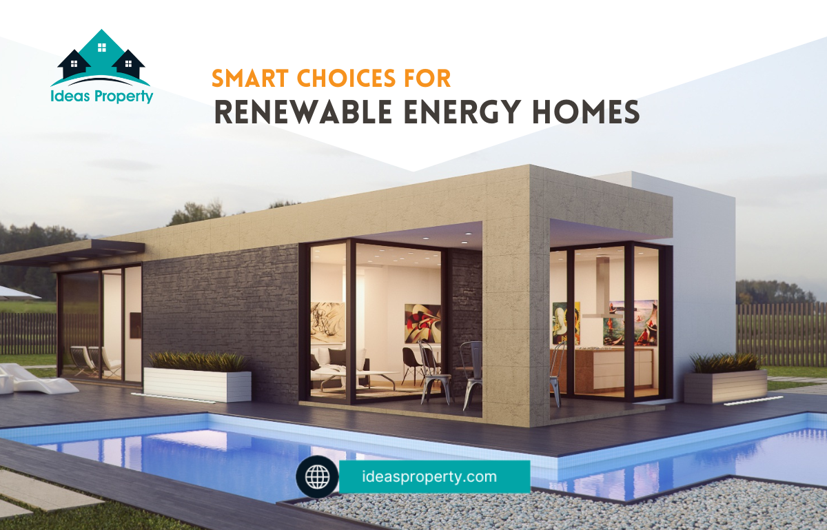 Smart home choices for renewable energy homes