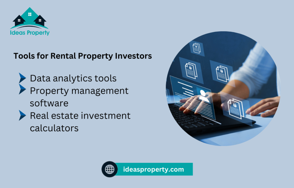 Tools and resoutrces available for rental property investors.