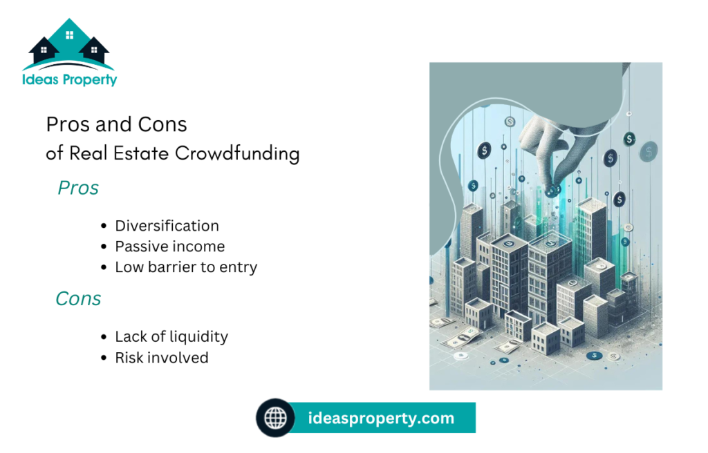 Pros and cons of real estate crowdfunding 